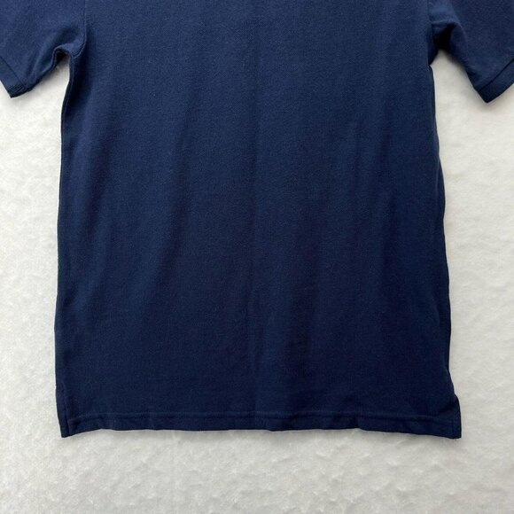 The Children's Place Polo Shirt Boy's L Navy Blue Collared Short Sleeve Pullover - Picture 10 of 12